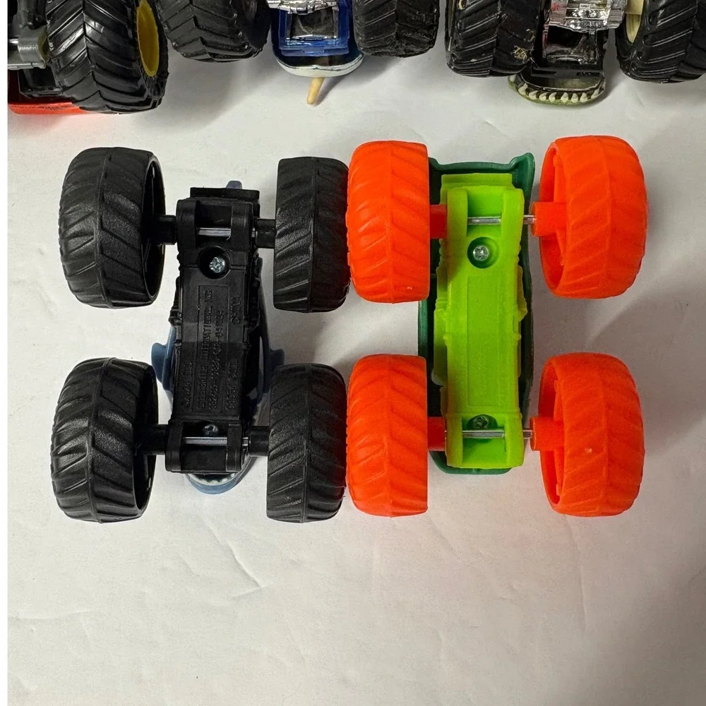 Hot Wheels Monster Jam Truck Lot Max-D Mega-Wrex El Toro Loco Ranger Rescue